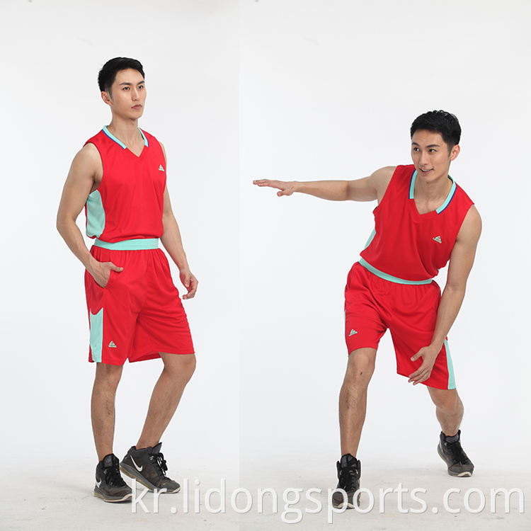농구 유니폼 인쇄 맞춤형 유니폼 학교 팀 농구 스포츠웨어